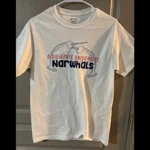Dixie State Narwhals Mens Small Tshirt
